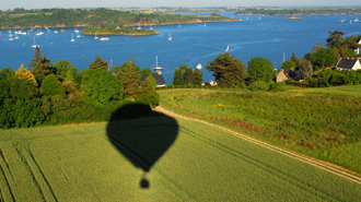 Vol en montgolfière en Bretagne