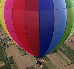 Le vol en montgolfière
